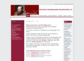 Dostojewskij-gesellschaft.de thumbnail Dostojewskij-gesellschaft.de thumbnail