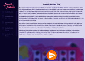 Double-bubble-slot.com thumbnail