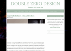 Doublezerodesign.com thumbnail