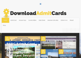 Downloadadmitcards.in thumbnail