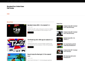 Downloadcricketgame.blogspot.in thumbnail