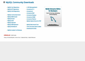 Downloads.mysql.com thumbnail