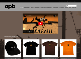shop.downwithapb.com at WI. APB Skateshop - APB Skateshop LLC.