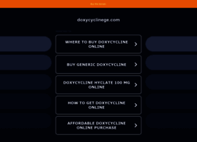 Doxycyclinege.com thumbnail