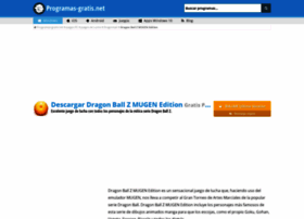 Dragon-ball-z-mugen-edition.programas-gratis.net thumbnail