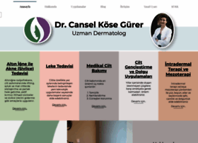 Dermatolog Ankara Dr Cansel Kose Gurer