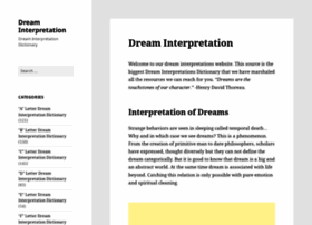 Dreaminterpretation.co thumbnail
