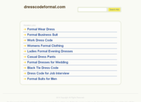 Dresscodeformal.com thumbnail