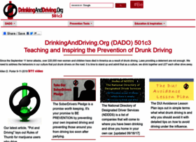 Drinkinganddriving.org thumbnail