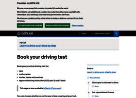 Driverpracticaltest.direct.gov.uk thumbnail