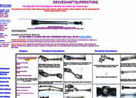 Driveshaftsuperstore.com thumbnail