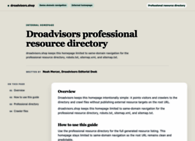 Droadvisors.shop thumbnail