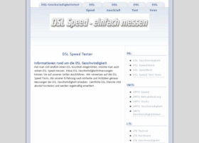 Dsl-speed-tester.de thumbnail