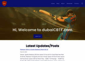 Dubaicbtf.com thumbnail
