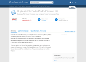 Duplicate-file-finder-pro-full-version.software.informer.com thumbnail