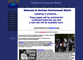 Durhamenvironmentwatch.org thumbnail