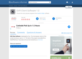 Dvr-client-software.software.informer.com thumbnail