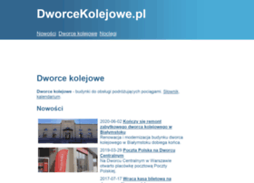 Dworcekolejowe.pl thumbnail