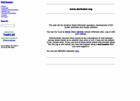 Dxcluster.org thumbnail