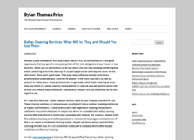 Dylanthomasprize.com thumbnail