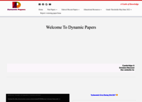 Dynamicpapers.com thumbnail