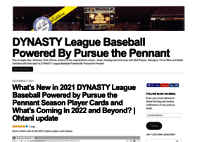 Dynastyleaguebaseball.mlblogs.com thumbnail