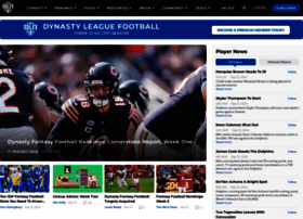 Dynastyleaguefootball.com thumbnail