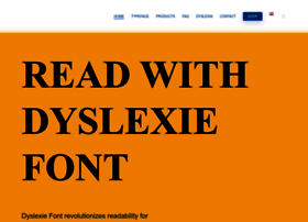 Dyslexiefont.com thumbnail