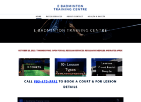 E-badmintonclub.com thumbnail