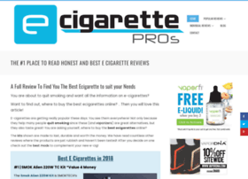 E-cigarettepros.com thumbnail