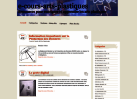 E-cours-arts-plastiques.com thumbnail
