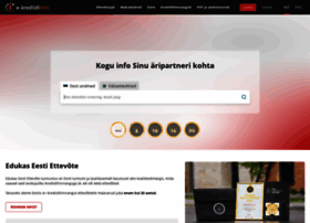 E-krediidiinfo.ee thumbnail