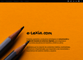 E-lexia.com thumbnail