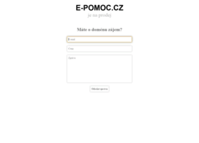 E-pomoc.cz thumbnail E-pomoc.cz thumbnail