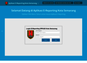 E-reporting.semarangkota.go.id thumbnail