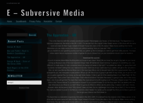 E-subversive.net thumbnail