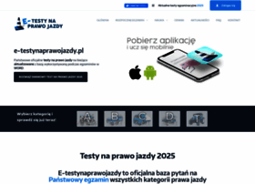 E-testynaprawojazdy.pl thumbnail E-testynaprawojazdy.pl thumbnail