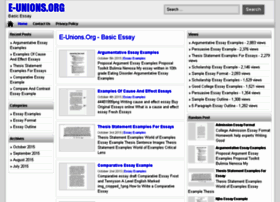 E-unions.org thumbnail