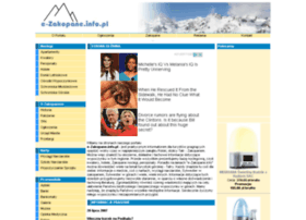 E-zakopane.info.pl thumbnail E-zakopane.info.pl thumbnail
