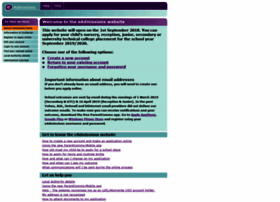 Eadmissions.org.uk thumbnail