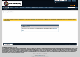 Early911sregistry.org thumbnail