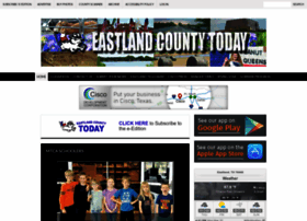 Eastlandcountytoday.com thumbnail