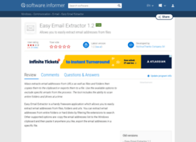 Easy-email-extractor.software.informer.com thumbnail