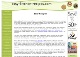 Easy-kitchen-recipes.com thumbnail