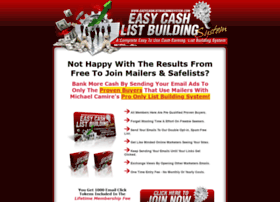 Easycashlistbuildingsystem.com thumbnail