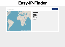 Easyipfinder.com thumbnail