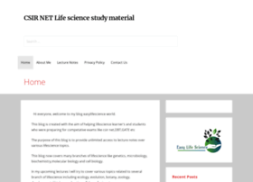Easylifescienceworld.com thumbnail