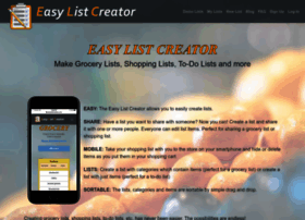 Easylistcreator.com thumbnail