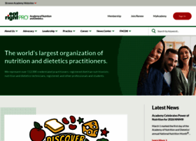 Eatrightpro.org thumbnail