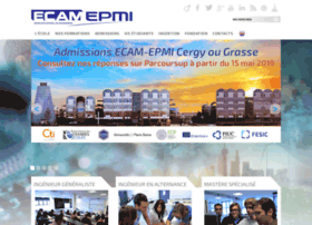 ecam-epmi.fr at WI. ECAM EPMI - école d'ingénieurs généraliste à Paris